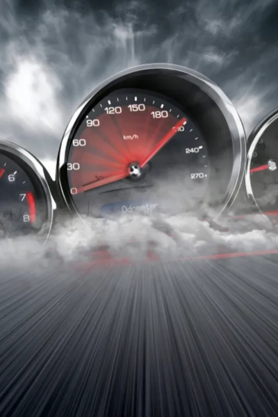 accelerates