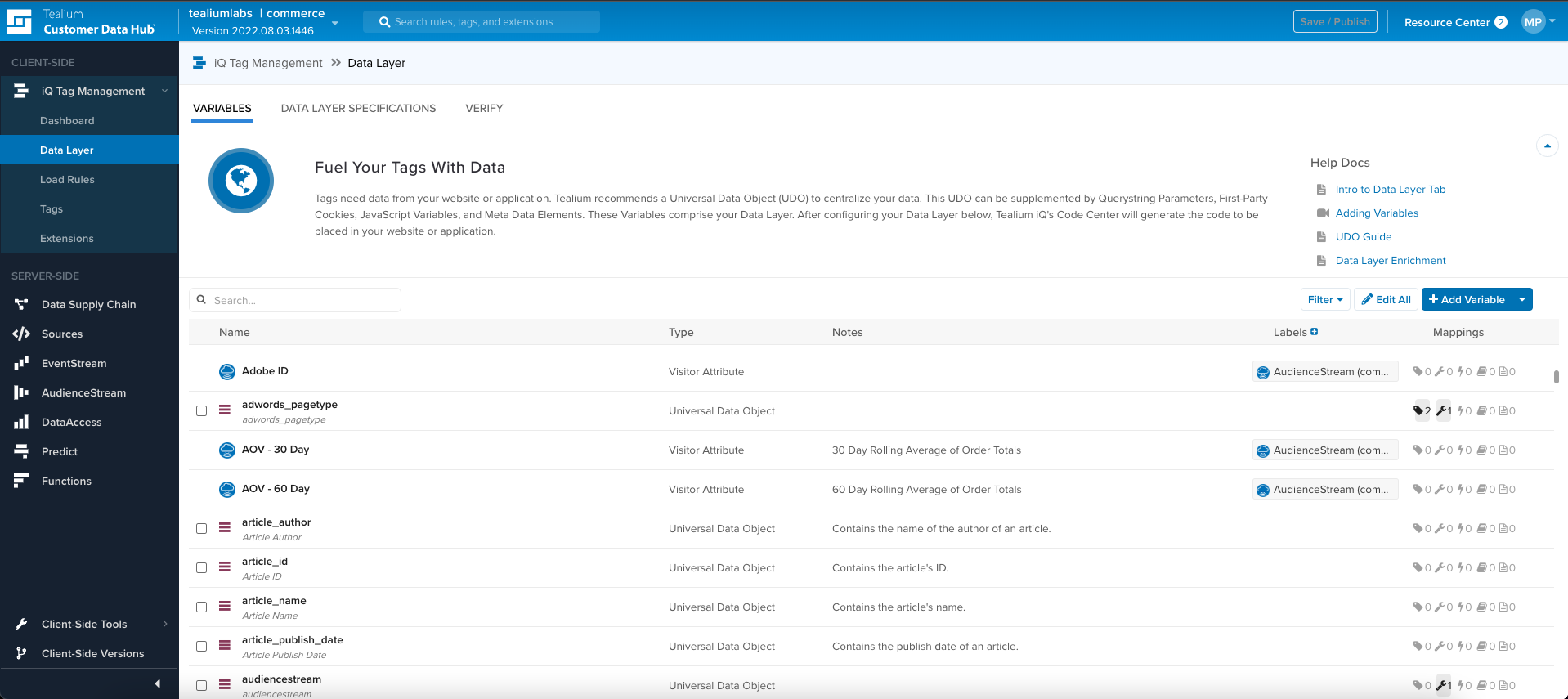 tiq-unifieddatasources